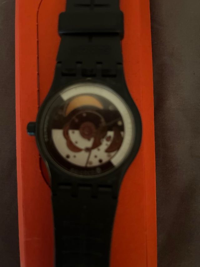 Swatch Automático Negro 42mm