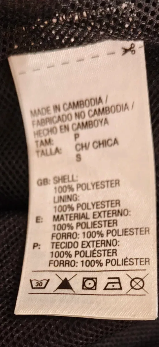 Cortavientos Adidas Negro Original