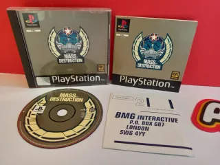 MASS DESTRUCTION PS1 PSX PAL ESPAÑA