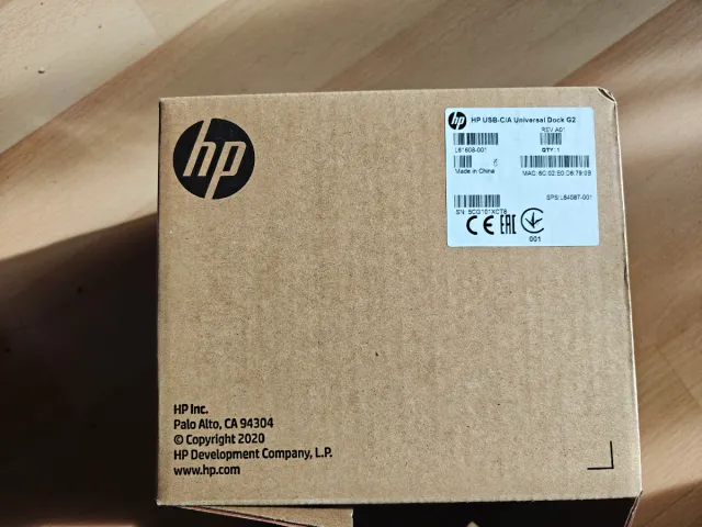 Base conexión HP USB-C/A G2 Universal