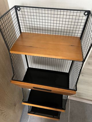 Estantería Zara Home metal y madera