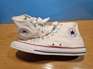 Converse All Star Blancas Unisex Talla 42