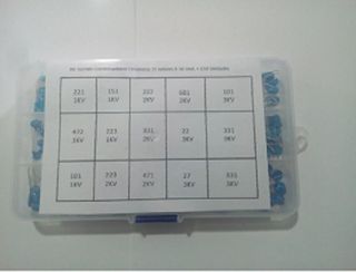 Kit Condensadores Cerámicos 15 Valores 150unidades