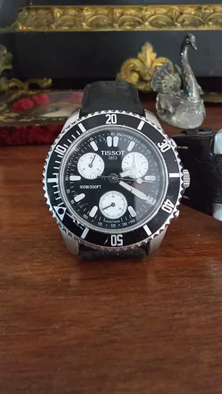 Reloj Jaguar Cronógrafo Caballero y tissot