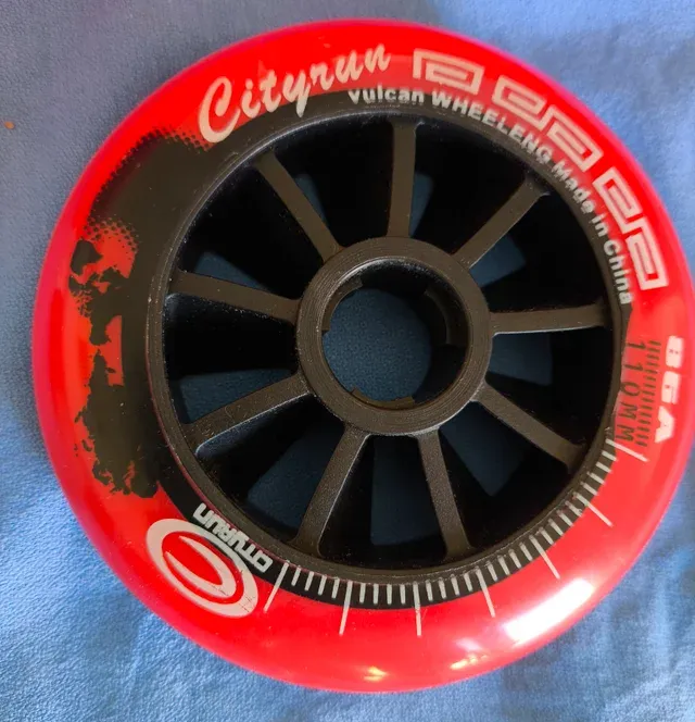 6 Ruedas Patines 110 mm, 85A alta velocidad