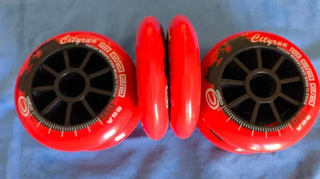 6 Ruedas Patines 110 mm, 85A alta velocidad