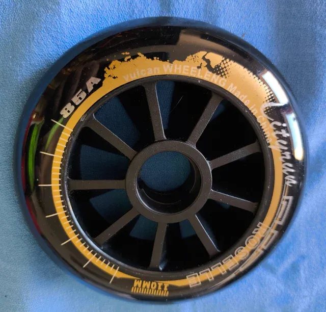 6 Ruedas Patines 110 mm, 85A alta velocidad