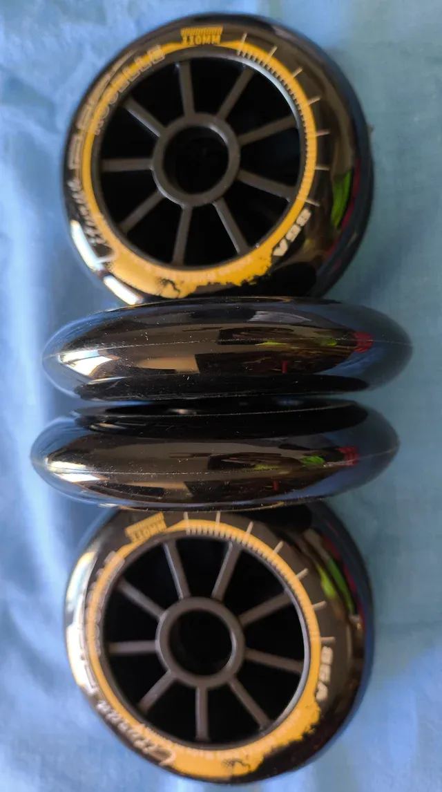 6 Ruedas Patines 110 mm, 85A alta velocidad