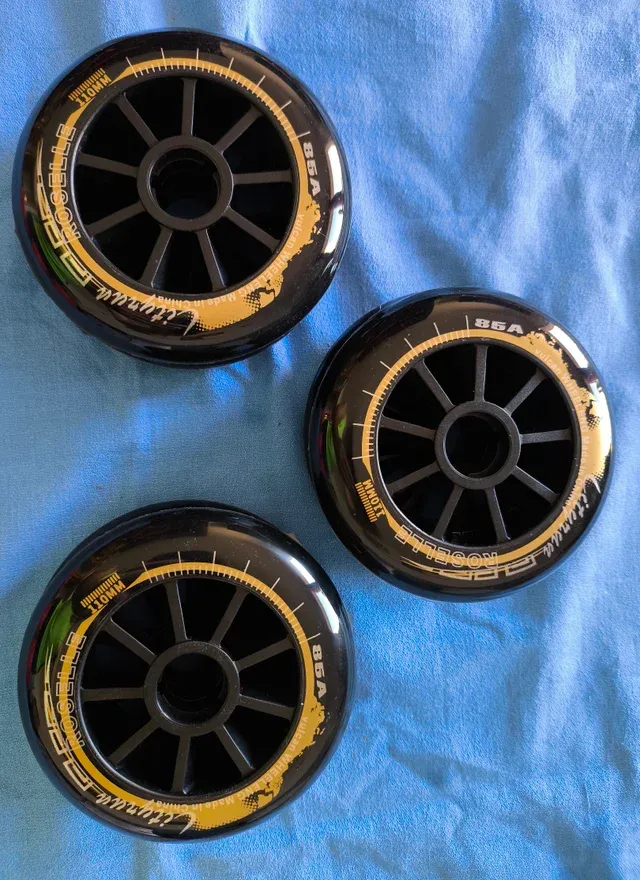 6 Ruedas Patines 110 mm, 85A alta velocidad