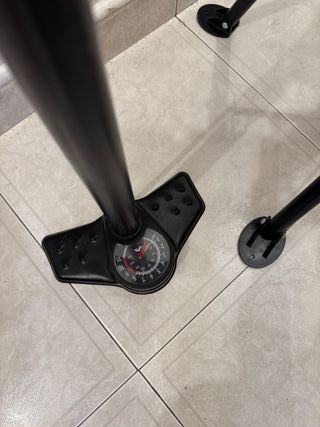 Soporte Taller Bici + Bomba CRIVIT