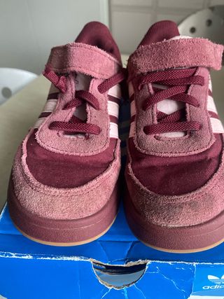 Scarpe Adidas Bambina Rosa/Borgogna