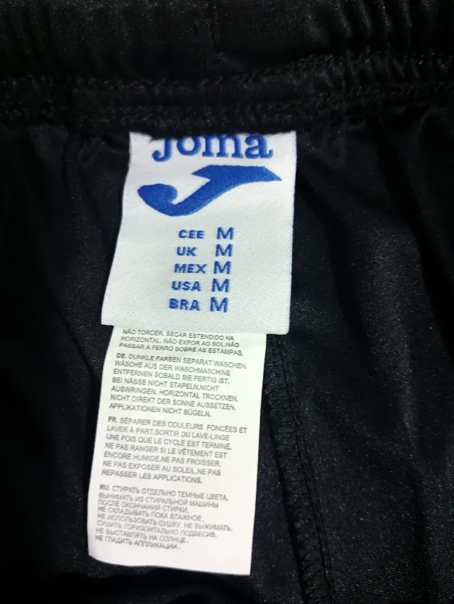 8€NUEVOPantalón deportivo JOMA negro talla M