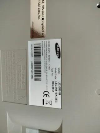 Televisión Samsung 40 Negra