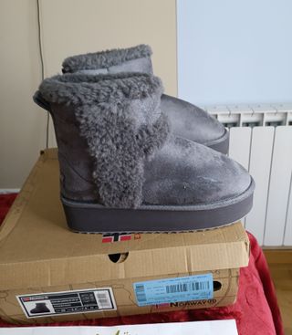 Botas Norway Ocean Med Gris Talla 39