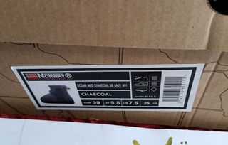 Botas Norway Ocean Med Gris Talla 39