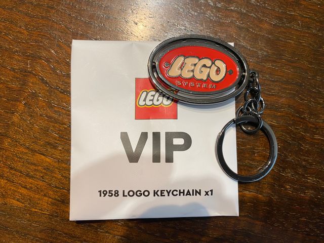 LEGO Logo Keychain 1950 / 1958 / 1964 