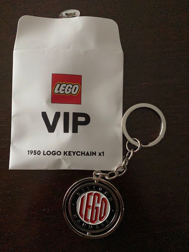 LEGO Logo Keychain 1950 / 1958 / 1964 