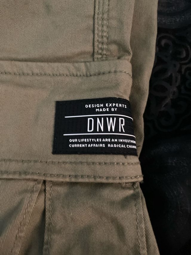 Pantalón Cargo Zara Beige Talla M