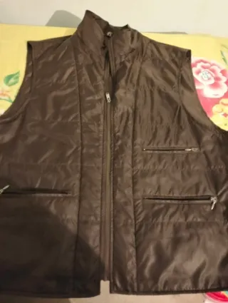 Gilet marrone