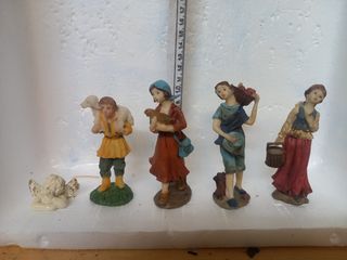 PASTORI PRESEPE RESINA