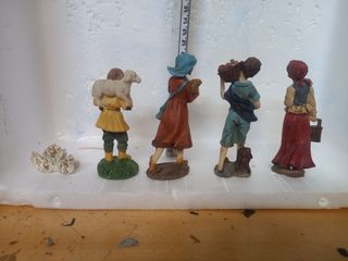 PASTORI PRESEPE RESINA