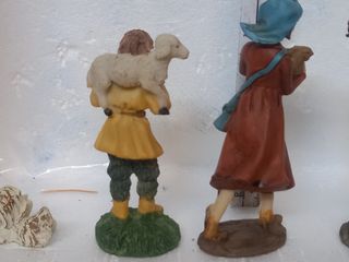 PASTORI PRESEPE RESINA