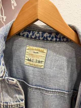 Chaqueta tejana Pull&Bear oversize M