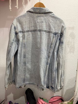 Chaqueta tejana Pull&Bear oversize M