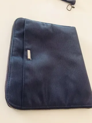 Porta tablet/documenti Giorgio Armani blu