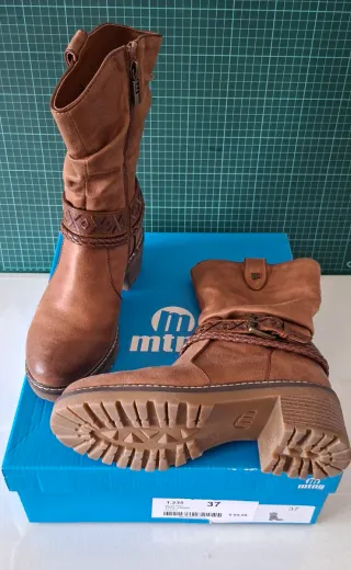 Botas Mustang Marrón Talla 37