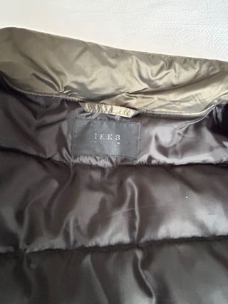 Cazadora corta verde militar IKKS