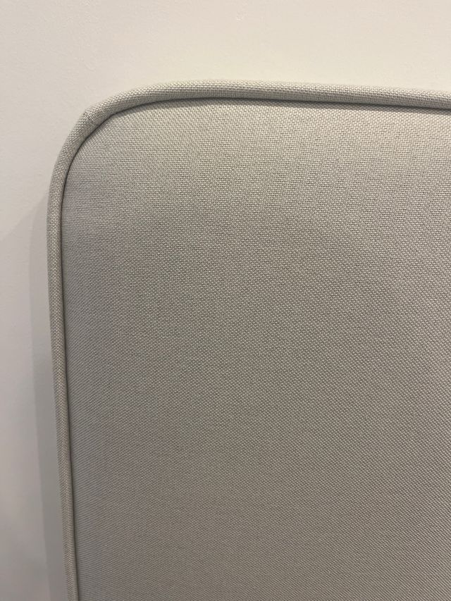 Cabezal Cama Matrimonio Gris Claro