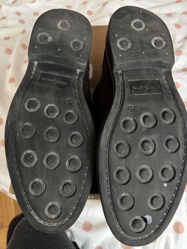 Zapatos Álvaro Moreno Ante Marrón Talla 44