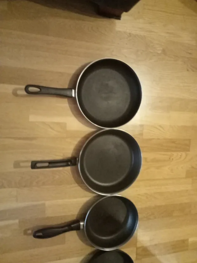 Lote 4 sartenes varios tamaños
