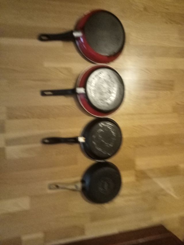 Lote 4 sartenes varios tamaños