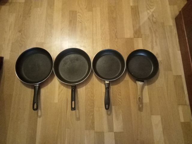 Lote 4 sartenes varios tamaños