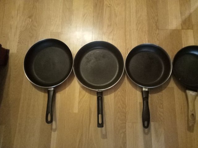 Lote 4 sartenes varios tamaños