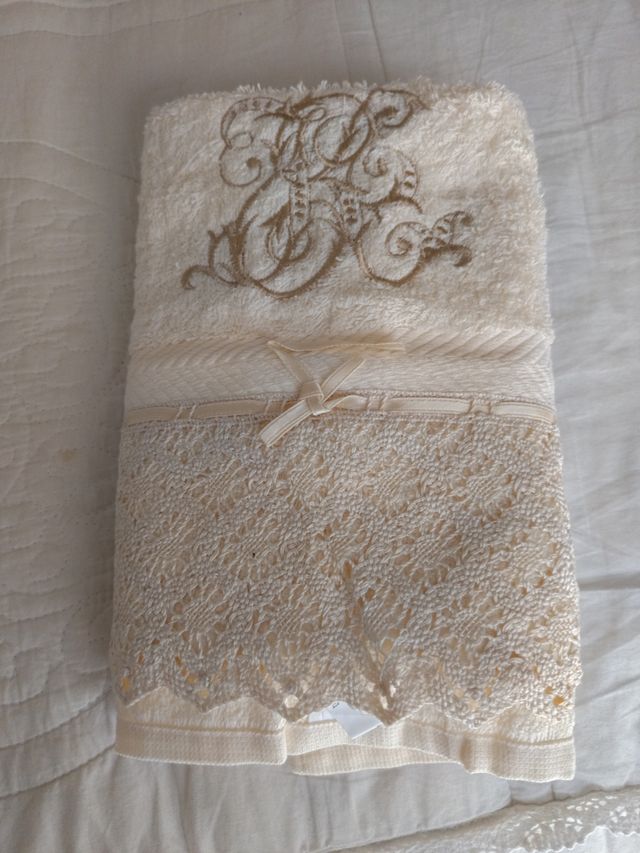 Juego 5 Toallas Algodón 100%