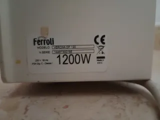 Emisor/radiador Térmico Ferroli Verona DP 1200W