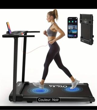 Cinta de correr plegable y compacta