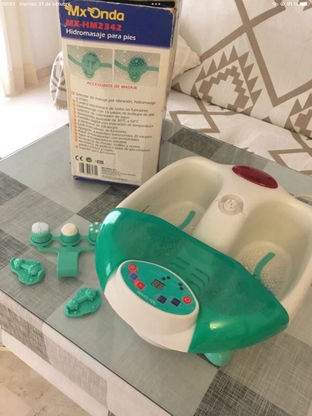 Hidromasajeador de pies