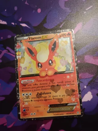 Flareon EX - Carta Pokémon
