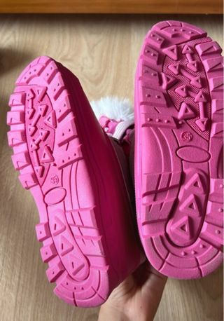 Botas de nieve rosas Talla 35. Marca Trespass