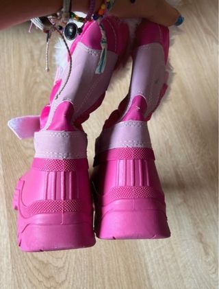 Botas de nieve rosas Talla 35. Marca Trespass