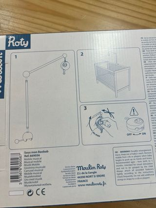 Móvil Cuna Moulin Roty Animales