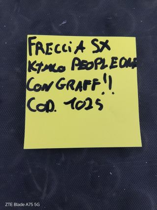 Freccia Sinistra Kymco People One 125