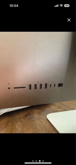 Ordenador iMac Apple con teclado y ratón original