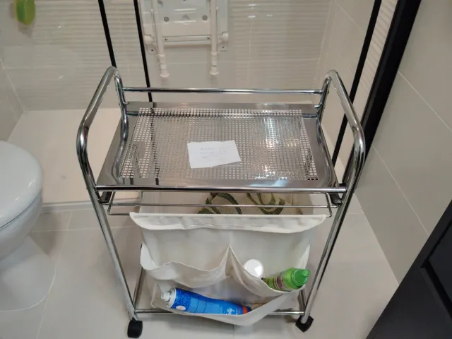 Carrito de baño multiusos