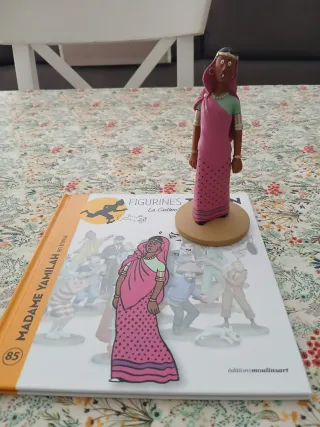 Figura Tintín Mme. Yamilah Nº 85