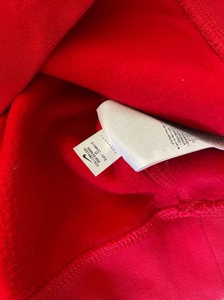 Sudadera Nike Roja Talla M